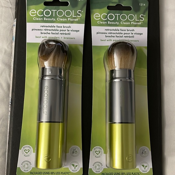 ecotools Makeup 2 New Eco Tools Retractable Face Brushes Poshmark
